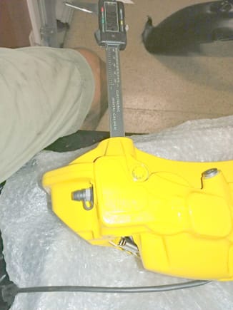 New Caliper Mounting Leg Depth after machine shop work