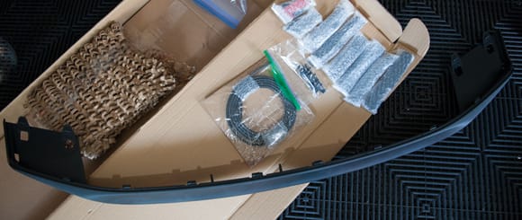 Sport Lip and Adapter kit, as packaged.