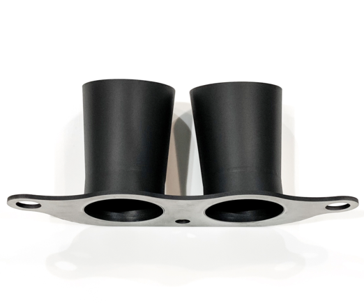 JCR Titanium Bolt-On Exhaust Tips - Black Ceramic Coating