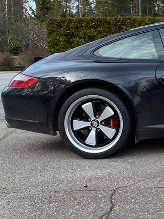 Trying out new 19” Fuchs wheels