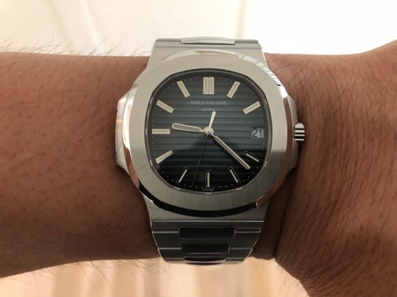Nice but too light and my 5980-1A always was my go to Patek. 