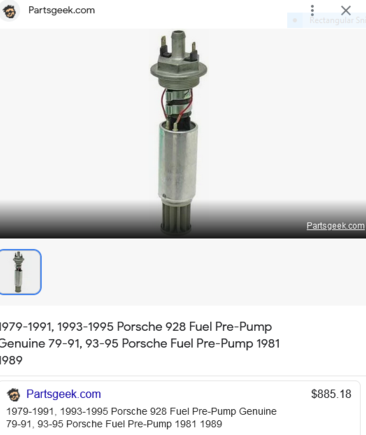 Is this what some enthusiasts recommend proactively replacing the fuel pump with? 