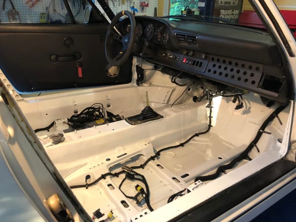 Center console switches relocated to dash 