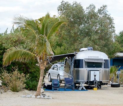 Beach camping on the Sea of Cortez