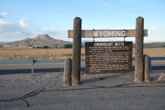 The story of Crowheart Butte.