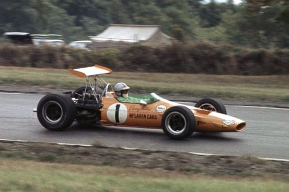 This is Hulme in a McLaren. Bruce himself finished 6th.