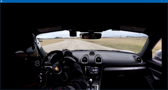 Delta time being display correctly during a "flyer"...