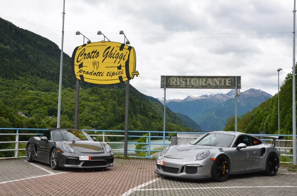 Italian/Swiss border.