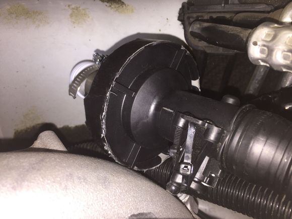 I removed the vacuum switch that tied into the sport Button activating a butterfly valve inside the tube, and Zio tied it full open.