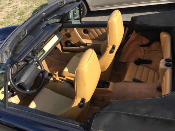 Nice custom seats and interior