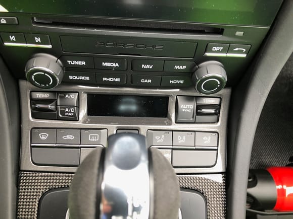 Climate Control painted is Agate Grey to accent the Carbon Fiber