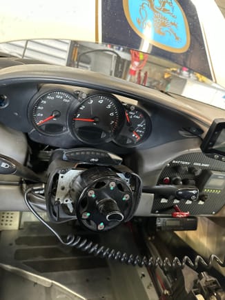 Another view of interior console