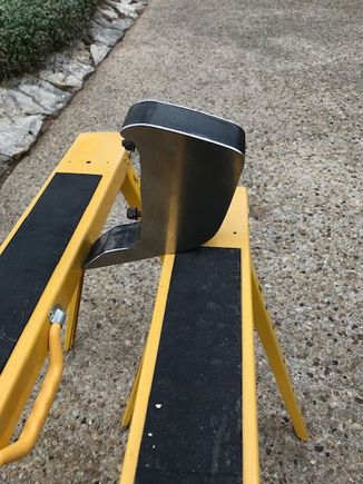 Rubber and Aluminum - Bolt on rear bumper guards.