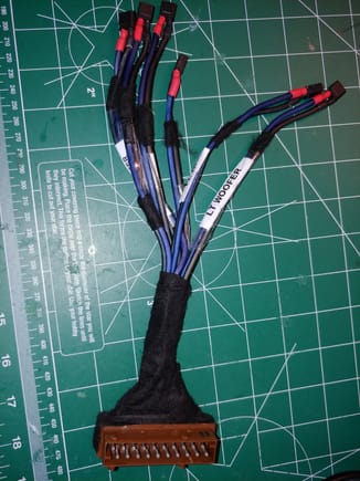 Custom amp output to 991 speaker harness with XT-60 connectors