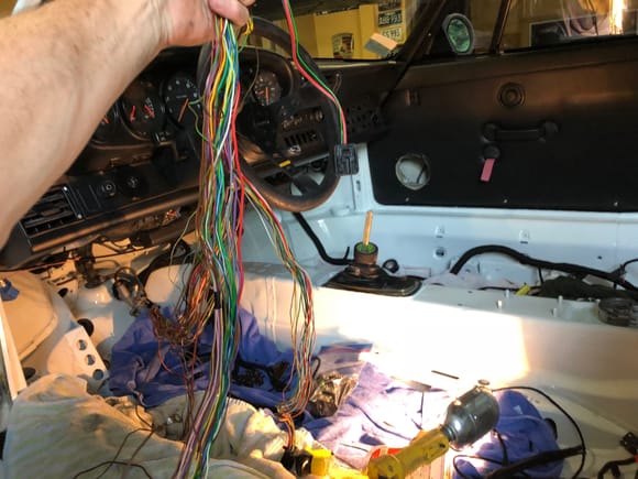 The wiring that formerly looked like this...