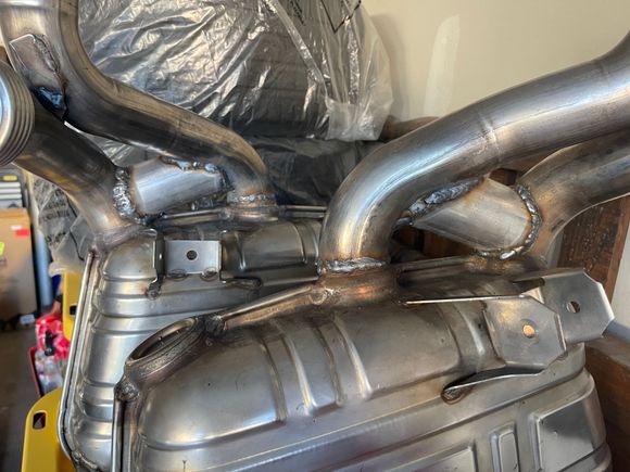 997.1 S mufflers post-modification (Gundo/Fister bypass) 