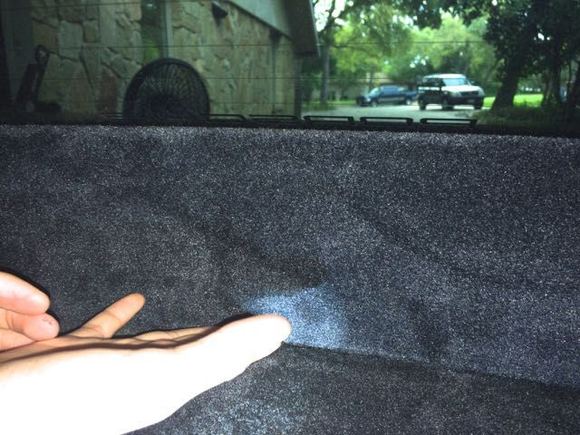 Removing carpeted trim