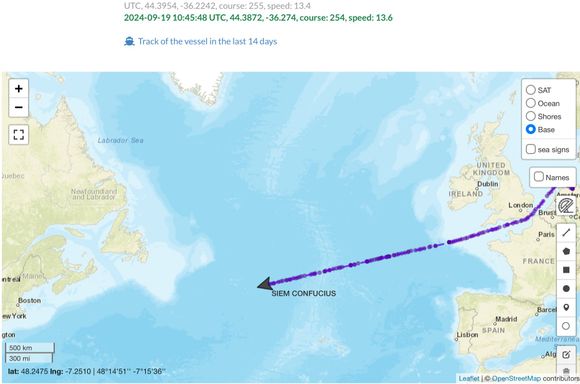 Back on Course to Quonset Rhode !sland!