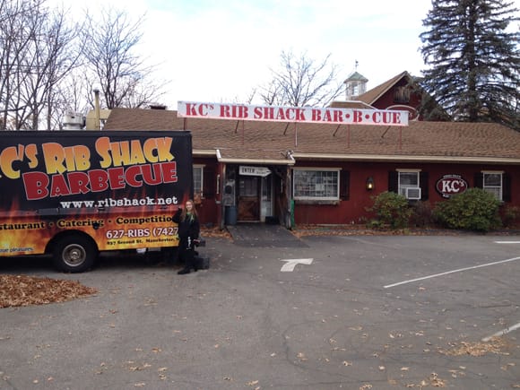 Armies travel on their stomachs - stumbled across this great BBQ in Manchester NH