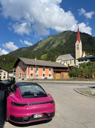 hotel stop in Austria