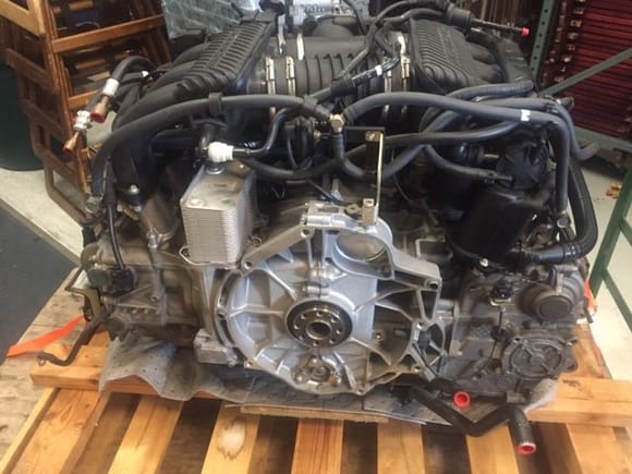 Here is the replacement engine.  Came from a 2003 with 70,000 miles on it.  Or so they say....