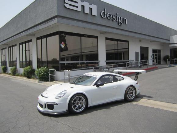 Racing supported by 911 Design