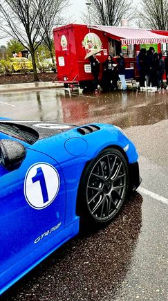 Early car. ‘22 build. Got an allocation and spec’d my first PTS GT car from Porsche after 6 cars and 15 years. Voodoo Blue. Not letting this one go. 