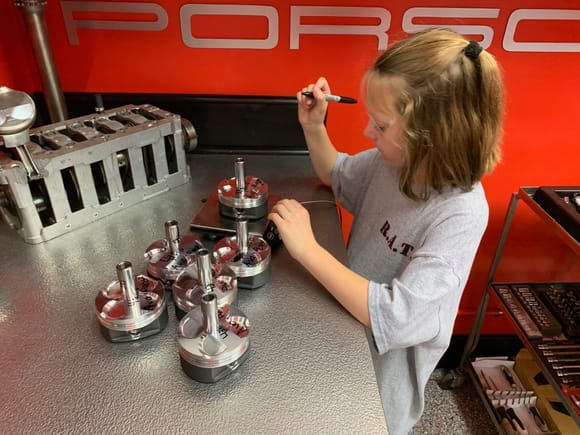 This isn't Ava's first rodeo.. At age 8 she has already built engines, knows the 4 strokes of a 4 stroke engine, and loves this stuff.