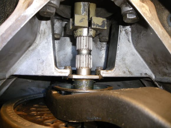 Make sure intermediate shaft is fully inserted into pilot bearing in flywheel.  Moved coupler onto intermediate shaft