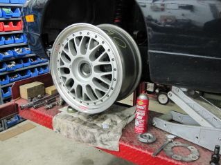 Center lock Front test fit 2