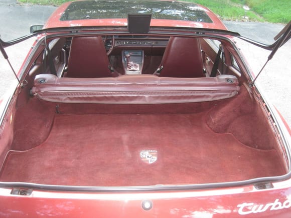 Rear hatch area in nice condition
