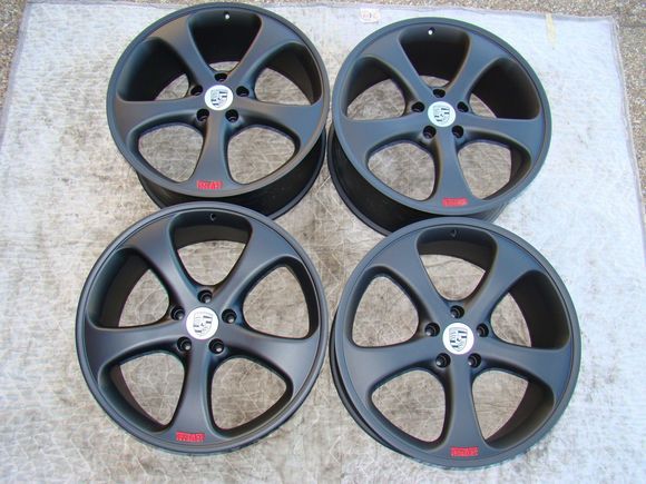 Second, Upgrade was Techart 20's Wheels