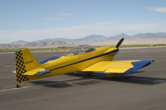 RV4, 8 years to build.