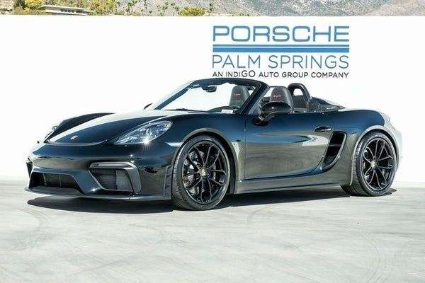 2020 Porsche 718 Spyder - 2020 Porsche 718 Boxster Spyder - New - VIN WP0CC2A83LS240186 - 20 Miles - 6 cyl - 2WD - Manual - Black - Palm Springs, CA 92264, United States