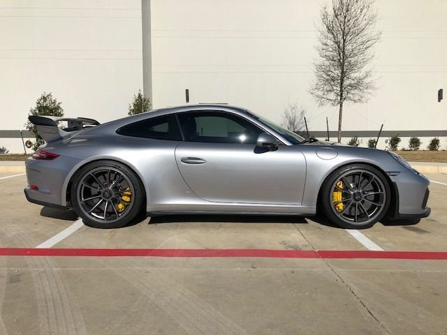 2018 Porsche GT3 - Excellent 2018 GT3 4.0/ Manual - Used - VIN WP0AC2A90JS174919 - 4,900 Miles - 6 cyl - 2WD - Manual - Coupe - Silver - Dallas, TX 75209, United States