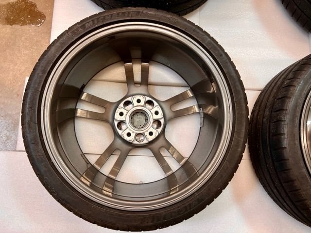 Wheels and Tires/Axles - Rare Porsche OEM 997 Turbo II wheels, Center caps, Michelin PS4S tires & TPMS - Used - 1999 to 2023 Porsche 911 - Arlington, VA 22207, United States