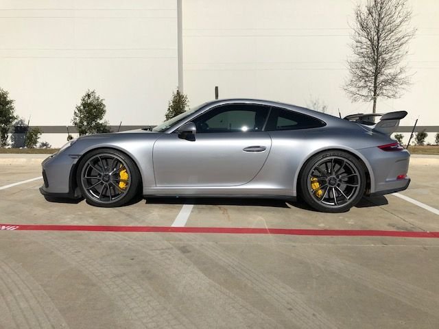 2018 Porsche GT3 - Excellent 2018 GT3 4.0/ Manual - Used - VIN WP0AC2A90JS174919 - 4,900 Miles - 6 cyl - 2WD - Manual - Coupe - Silver - Dallas, TX 75209, United States