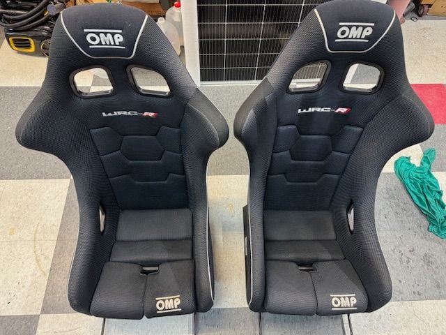 Interior/Upholstery - OMP WRC-R Seats with Sliders - Used - -1 to 2025  All Models - Chalfont, PA 18914, United States