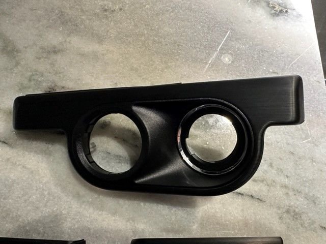 Interior/Upholstery - 991.1 & 991.2 Interior Dash Trim Kit - Black Aluminum - Used - 2012 to 2019 Porsche 911 - 2013 to 2023 Porsche 718 Boxster - 2013 to 2023 Porsche 718 Cayman - Miami, FL 33186, United States