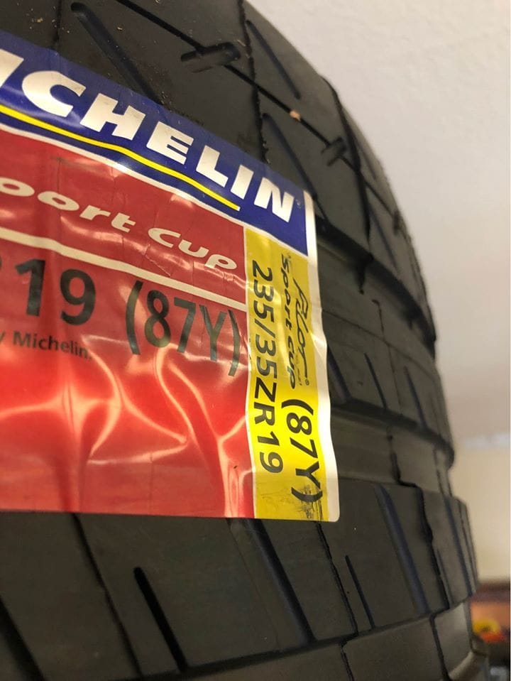 Wheels and Tires/Axles - 997 911 Turbo and GT2 Brand New Michelin Pilot Cup Front Tires - New - The Colony, TX 75056, United States