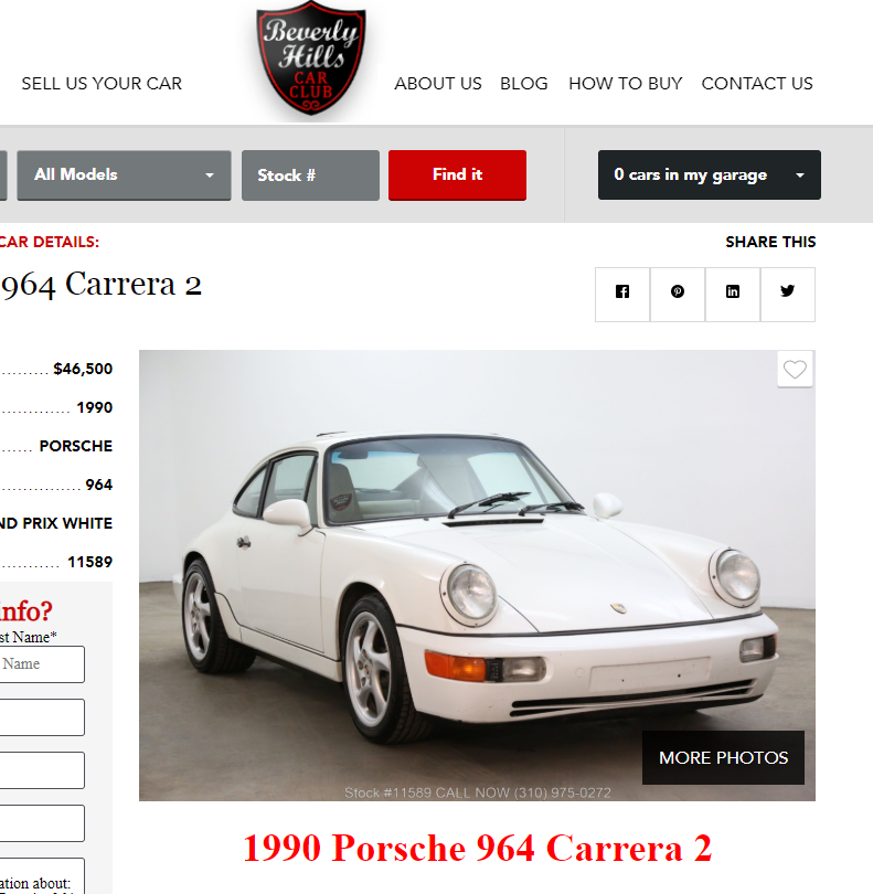 Beverly Hills Car Club??? - Rennlist - Porsche Discussion Forums