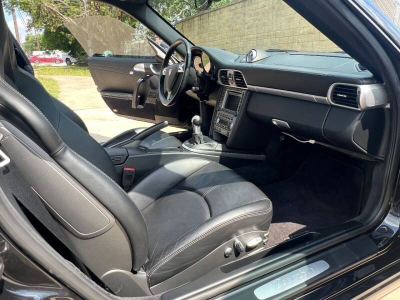 2007 Porsche 911 - 2007 Porsche 911 Turbo, 6 speed - Used - VIN WP0AD29937S783139 - 33,245 Miles - 6 cyl - AWD - Manual - Coupe - Black - Austin, TX 78701, United States