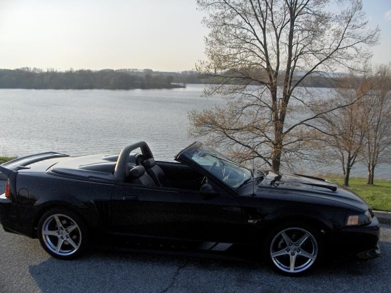 2002 Ford Mustang - 02' Saleen Mustang Convertible (supercharged with speedster package) - Used - VIN 1FAFP506431224871 - 55,000 Miles - 2WD - Manual - Convertible - Black - Columbia, MD 21045, United States