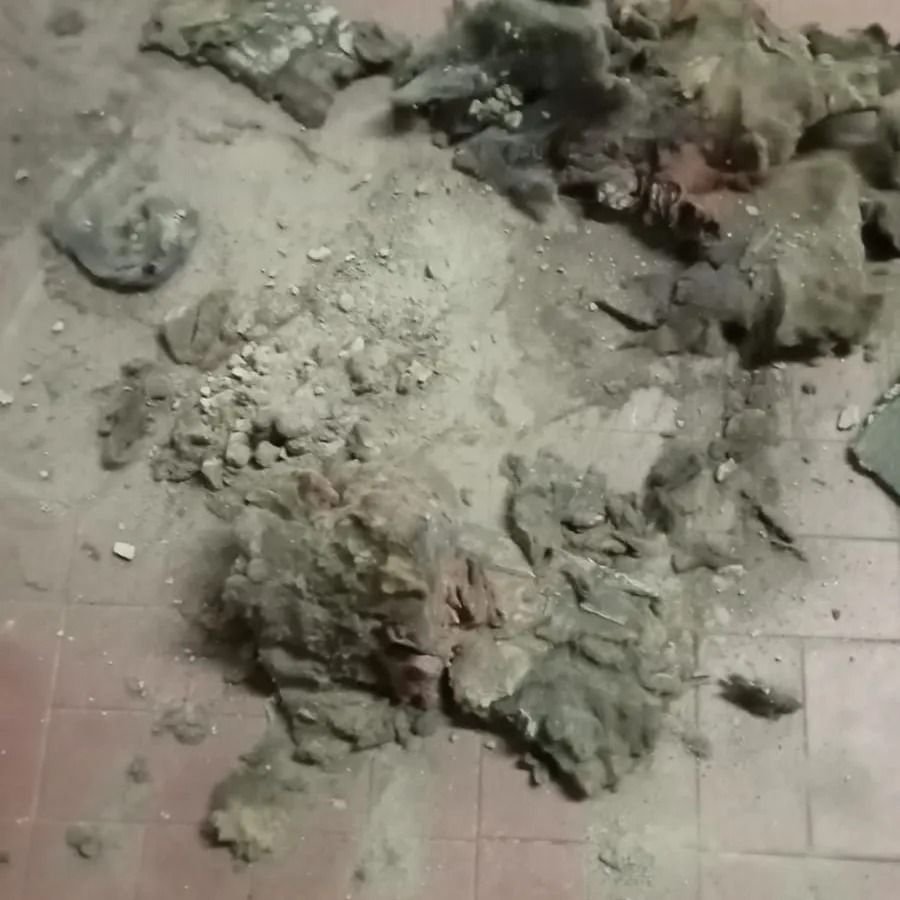 the river-mess, once the muffler were opened