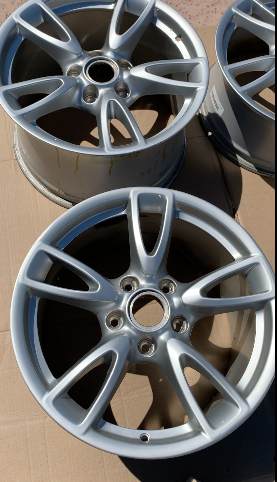 Wheels and Tires/Axles - 18" INCH PORSCHE 911 997.2  2009-2013 OEM SET OF 4 WHEELS\RIMS GREAT CONDITION - Used - 2009 to 2013 Porsche 911 - Dallas, TX 75454, United States