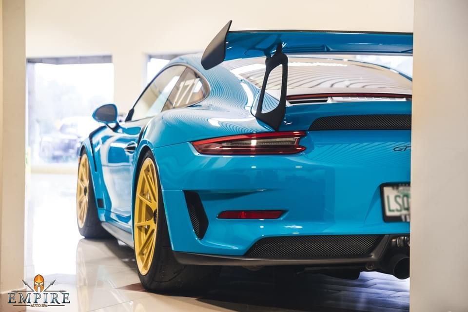 2019 Porsche GT3 - GT3 RS 2019 Miami Blue - Used - VIN WP0AF2A97KS164994 - 7,100 Miles - 6 cyl - 2WD - Automatic - Coupe - Blue - Orlando, FL 32825, United States