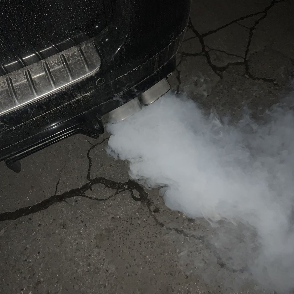 دلیل خروج دود سفید از اگزوز