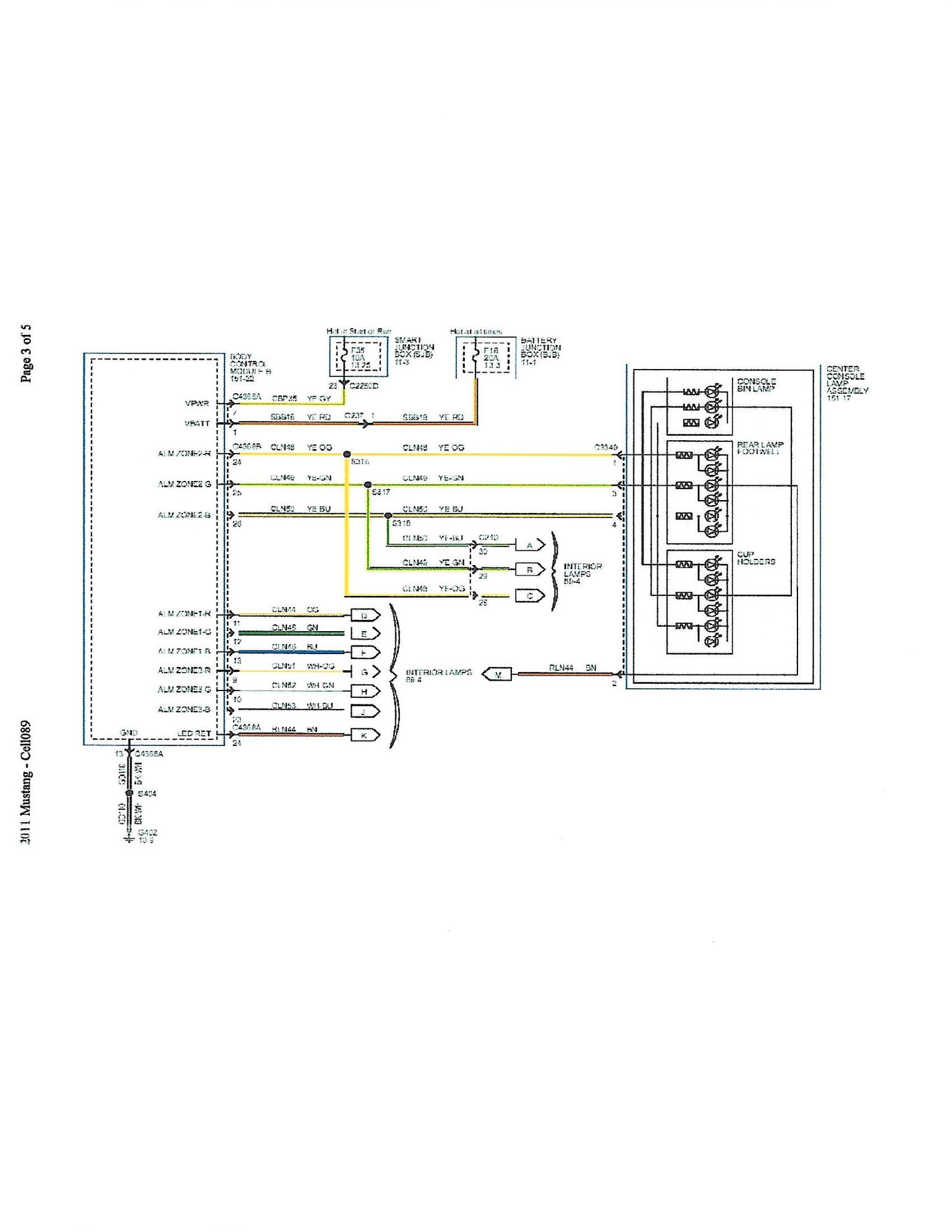 08 Mustang Wiring Diagram The