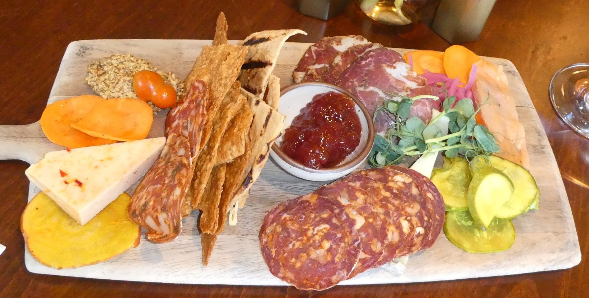 Charcuterie Plate to split for an appetizer. 