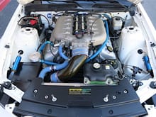 Front View Of 2007 FR500C Engine Bay 5.0L Cammer Engine Submitted By m05fastbackGT